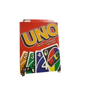 UNO Card Game Now With Customizable‎ Wild Cards Family Fun